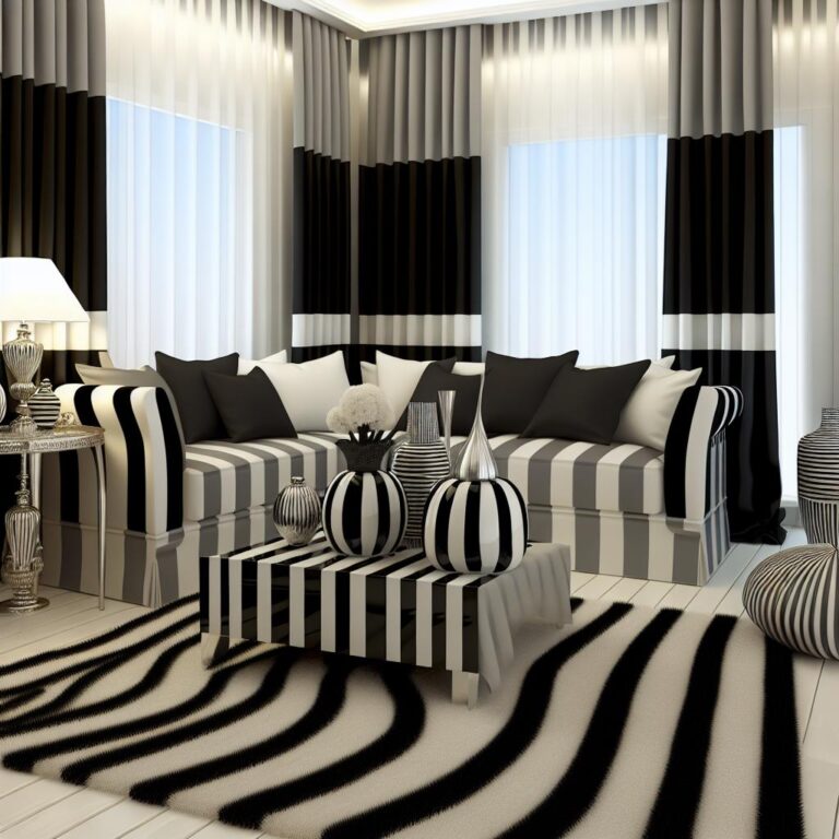 Black and White Striped Decor Ideas: How to Style Your Home?